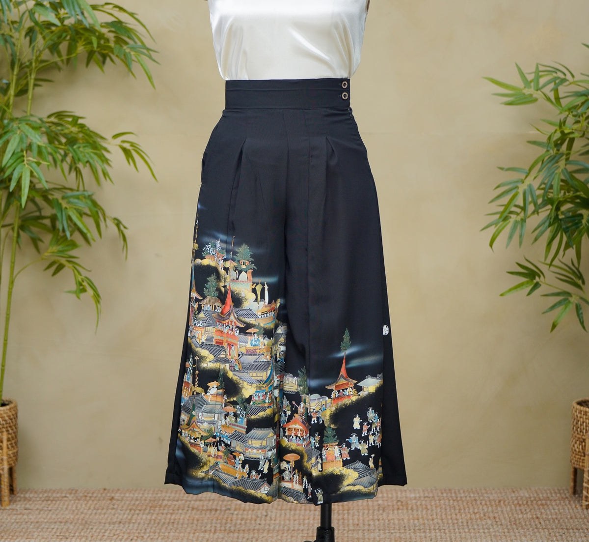 Premium On-hand:  Black Palazzo Pants | LB | PP6617 - O
