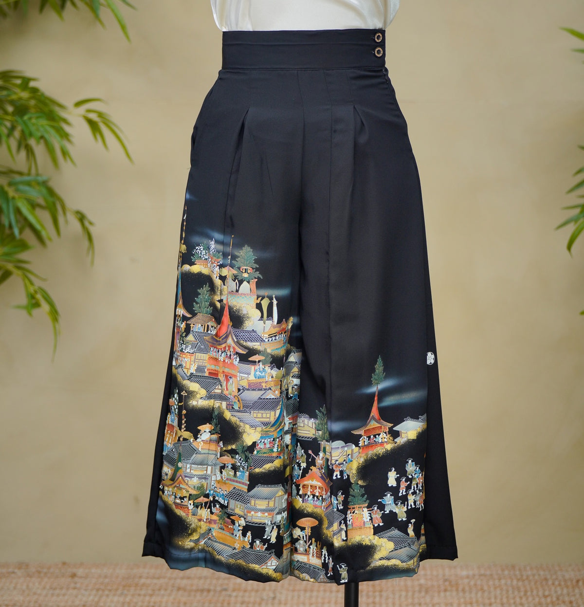 Premium On-hand:  Black Palazzo Pants | LB | PP6617 - O