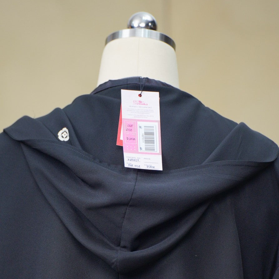 Premium On-hand: Black Hoodie (One Size) | H8701Y -O