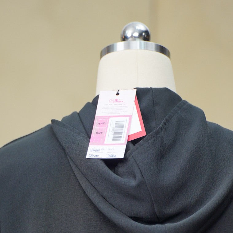 Premium On-hand: Black Hoodie (One Size) | H8724Y -O