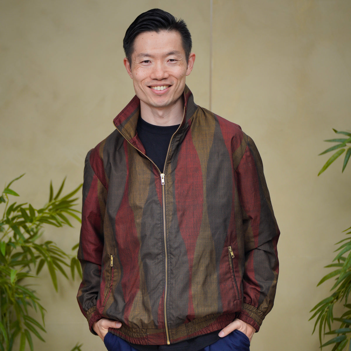 Premium On-hand item: Red Oshima Golfer Jacket | Large | OGJ8812M -O