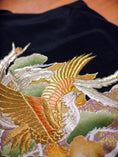 Load image into Gallery viewer, Premium (Wooden Dragon) Fabric: Phoenix in a Garden
