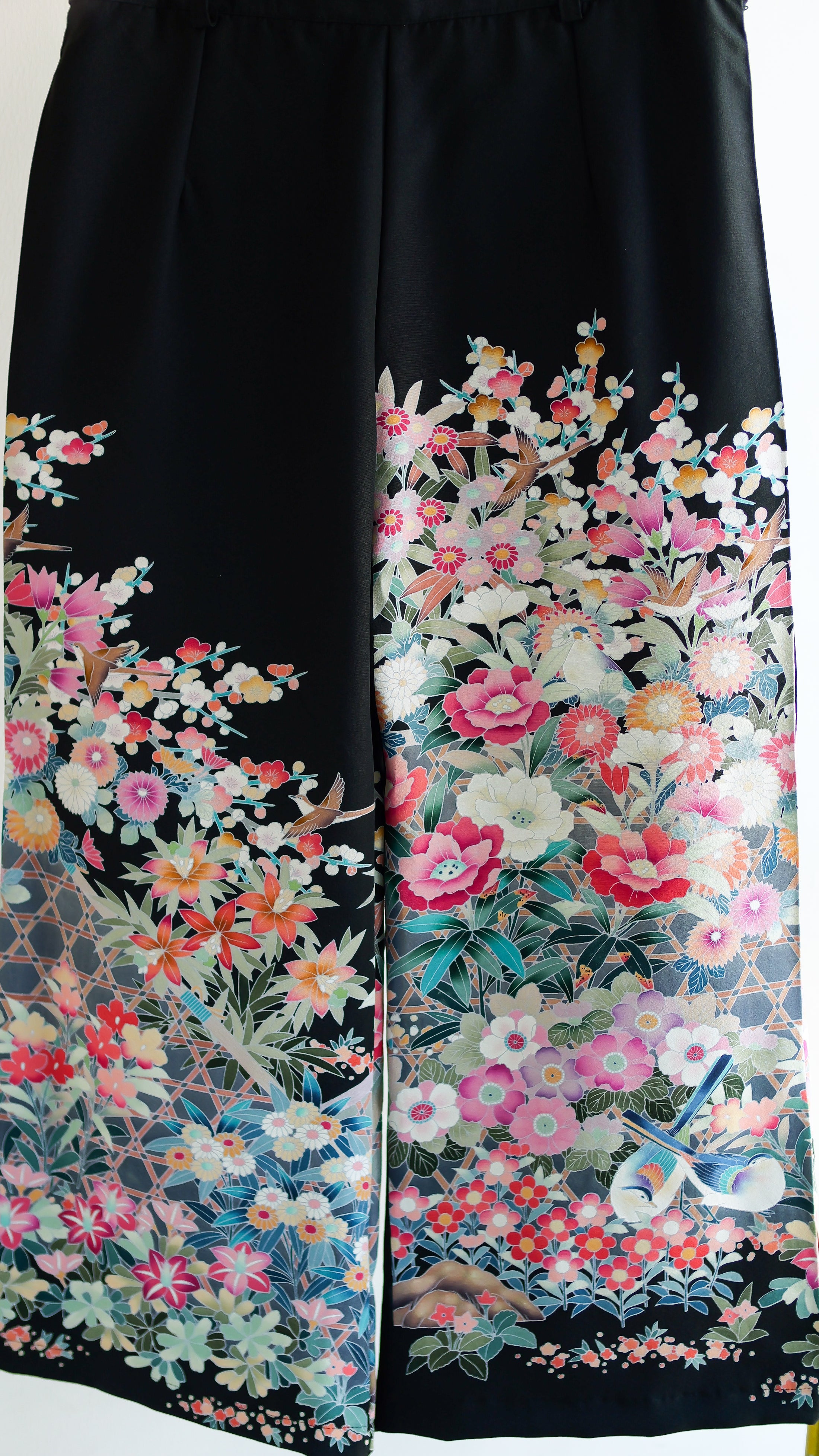 On-Hand Premium Item: A Flower Garden| Wide Leg Pants - 3XLB