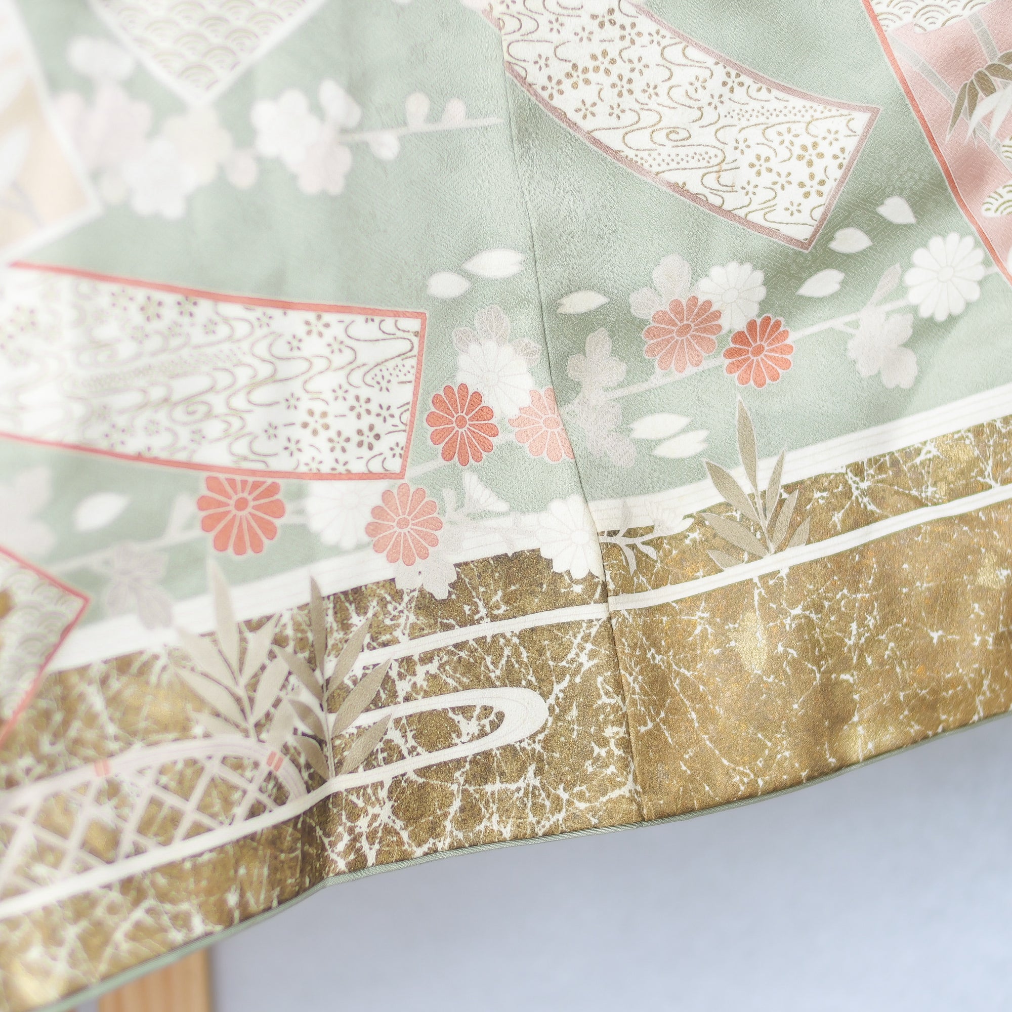 J21-6 Premium Fabric: Sakura mochi | beautiful pink and green