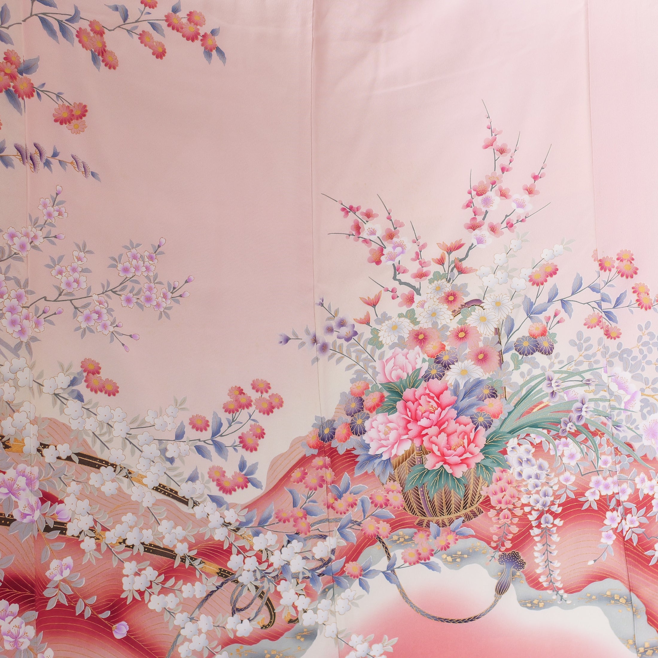 Sakura Collection F28-01: Sakura Paradise in Pink Furisode