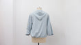 Load image into Gallery viewer, On-hand: Hoodie | H5495 - with beautiful blue and gold details!
