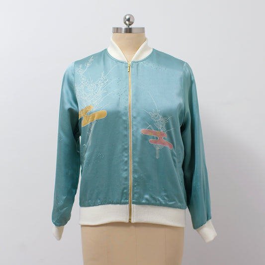 On-hand: Bomber Jacket | BJ5217 - 2LA - lovely blue green color
