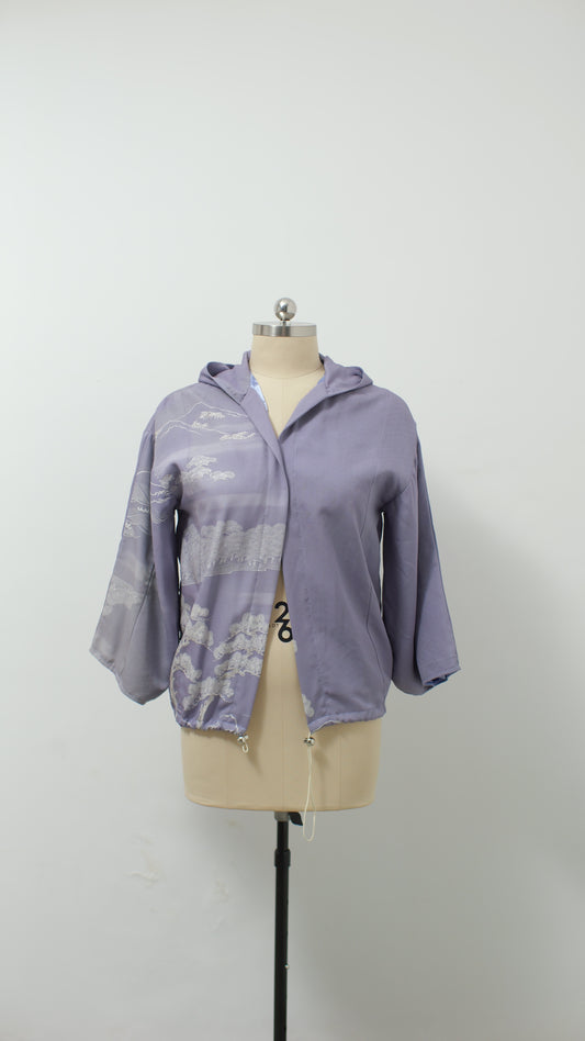 On-hand: Hoodie | H4543 - really nice purple color!