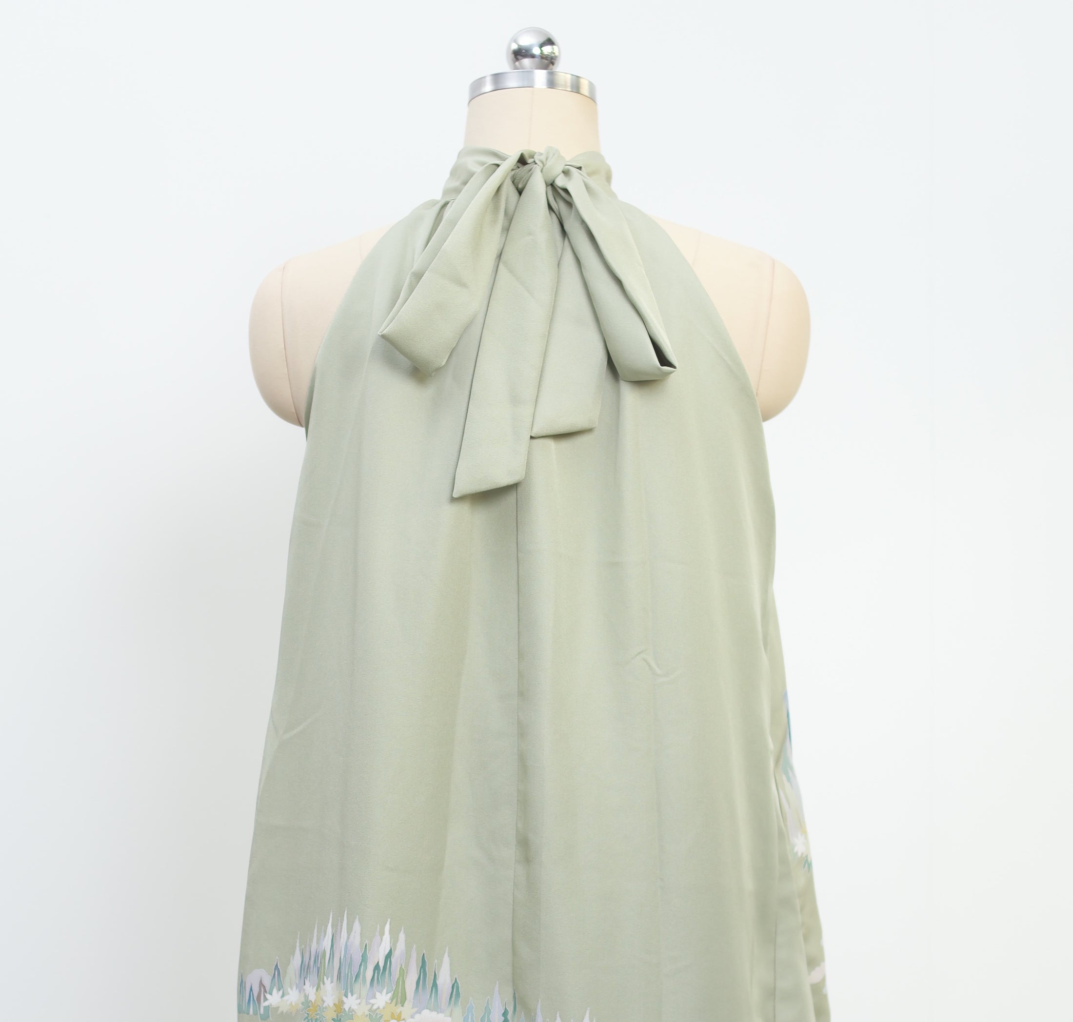 On-hand item: Halter Dress Green | HD5914 Size: XLB