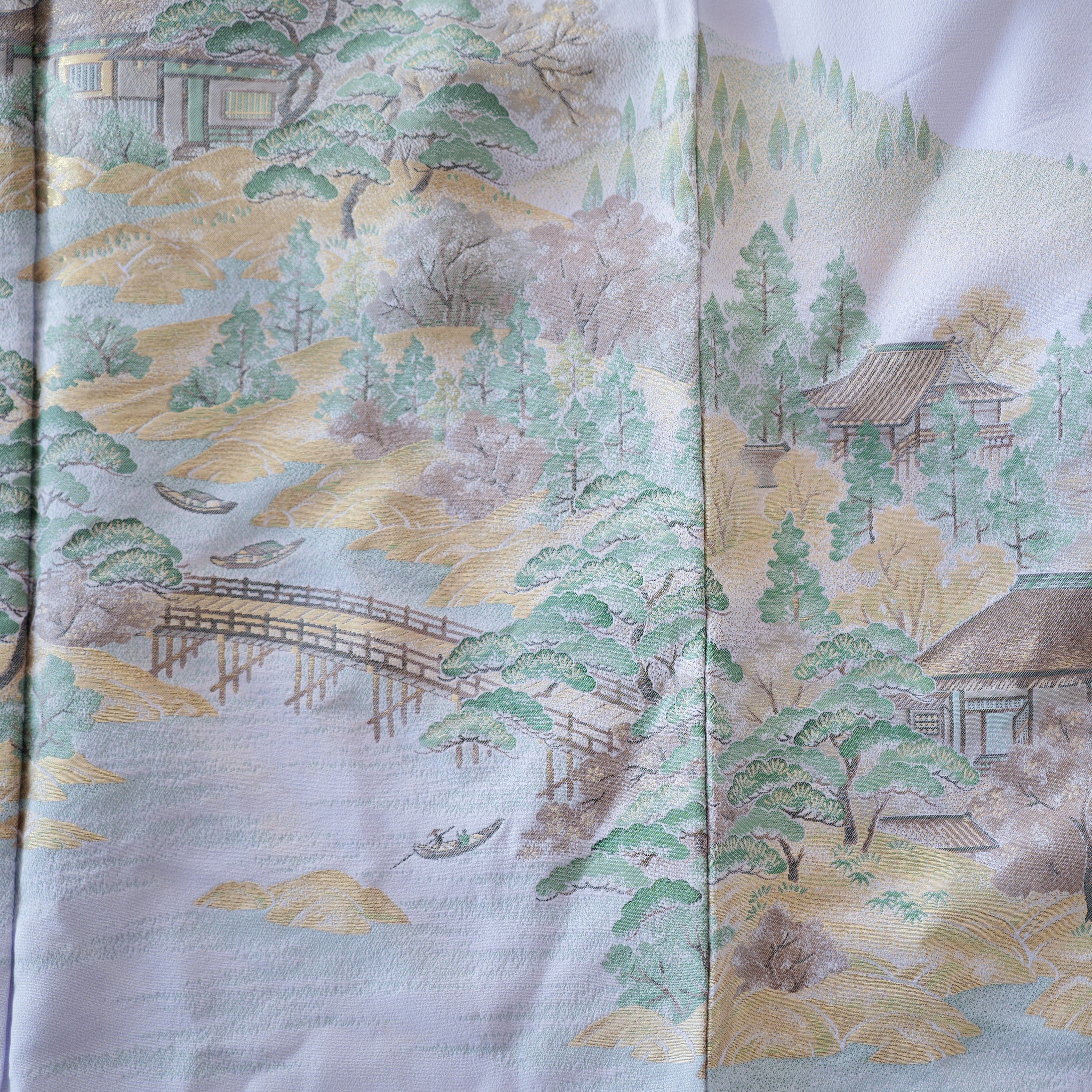 Dec 29 live: Resting House in the Forest; Fully embroidered. The color is stunningly relaxing