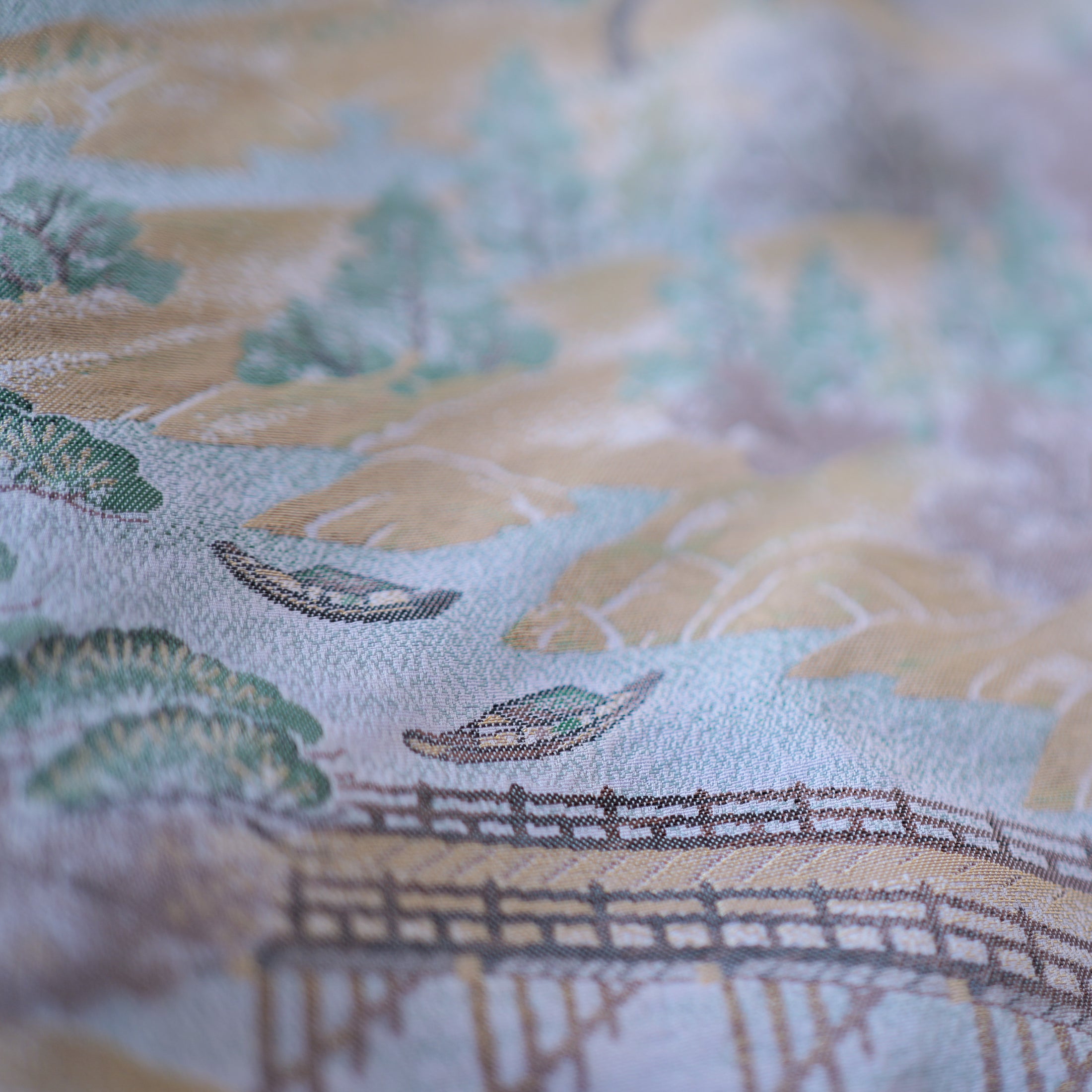 Dec 29 live: Resting House in the Forest; Fully embroidered. The color is stunningly relaxing