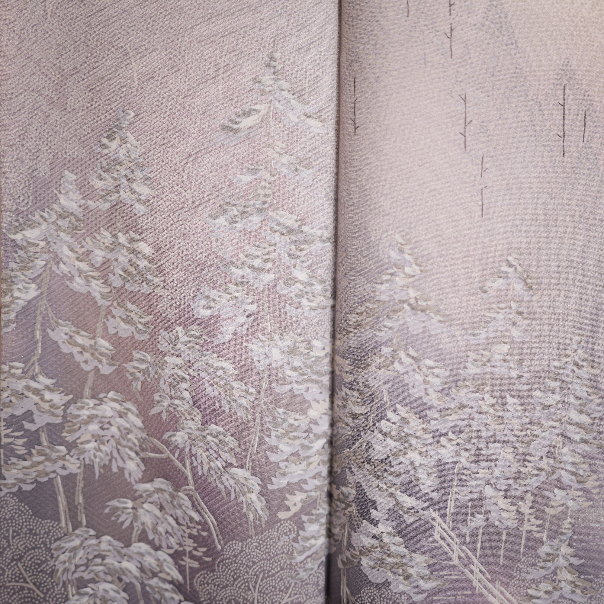 NALB - No Art Left Behind Fabric NALB-F13-05 : Misty Lavender Forest