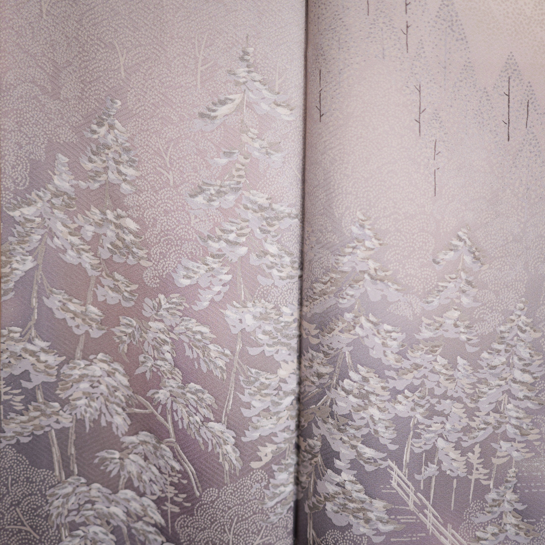 NALB - No Art Left Behind Fabric NALB-F13-05 : Misty Lavender Forest