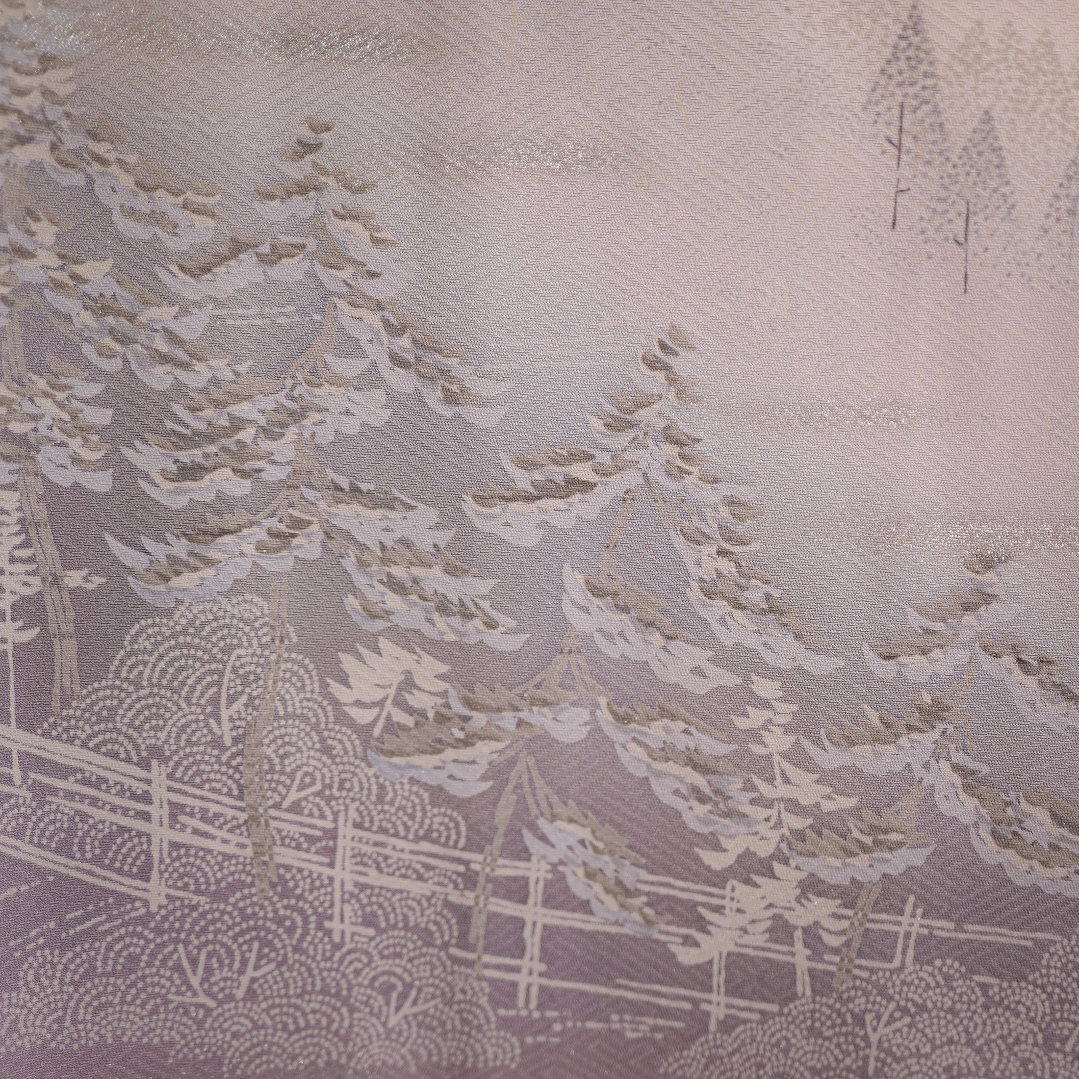 NALB - No Art Left Behind Fabric NALB-F13-05 : Misty Lavender Forest