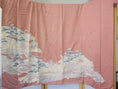 Load image into Gallery viewer, Sakura Collection Fabric: AP9-05 Salmon Colored Village with Gold Specks
