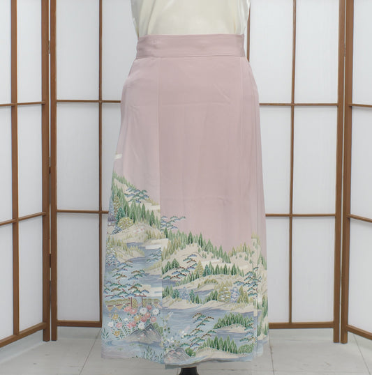 Premium On-hand: Wrap Skirt Pink | WS4523 1P