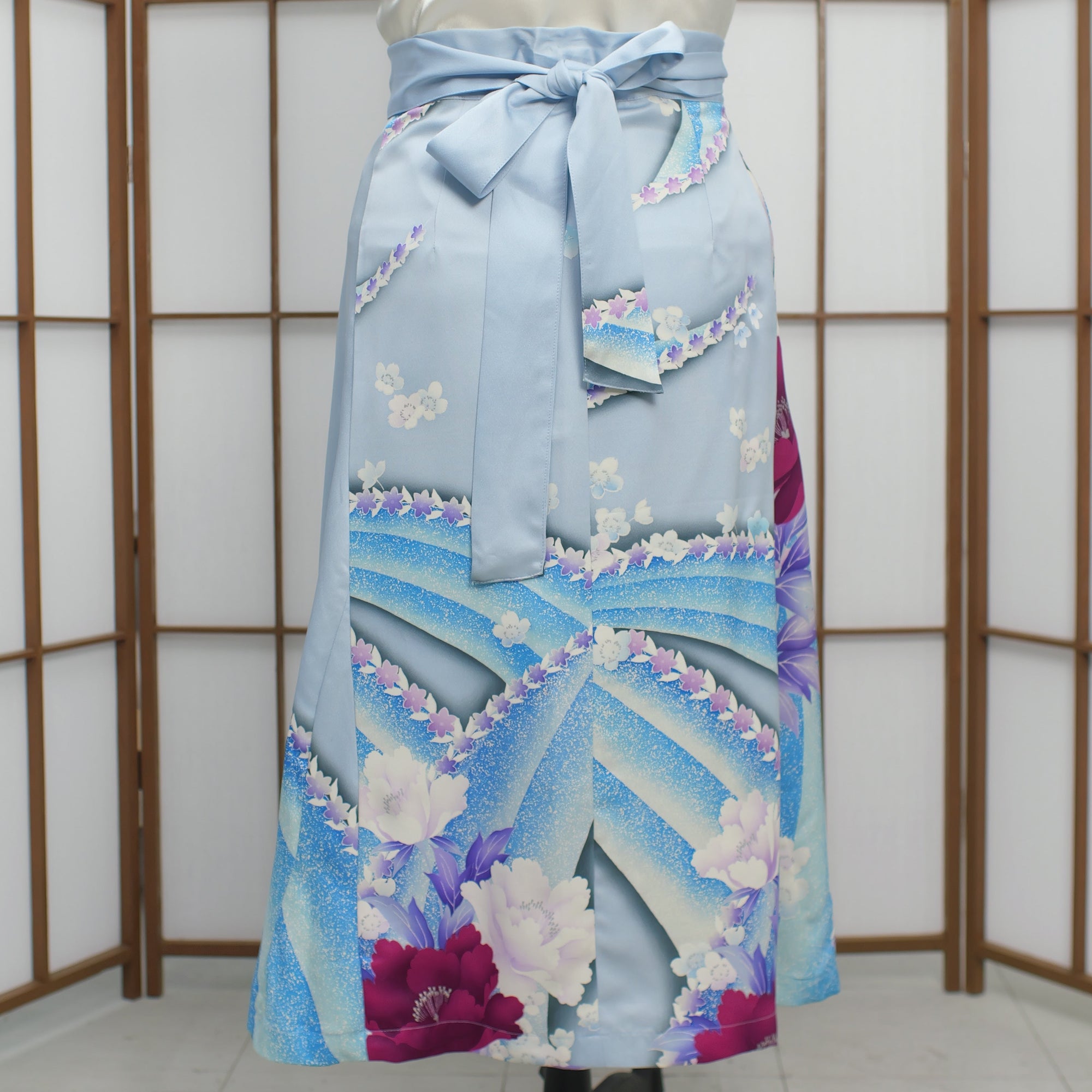 Premium On-hand: Wrap Skirt Blue | WS4696 1P