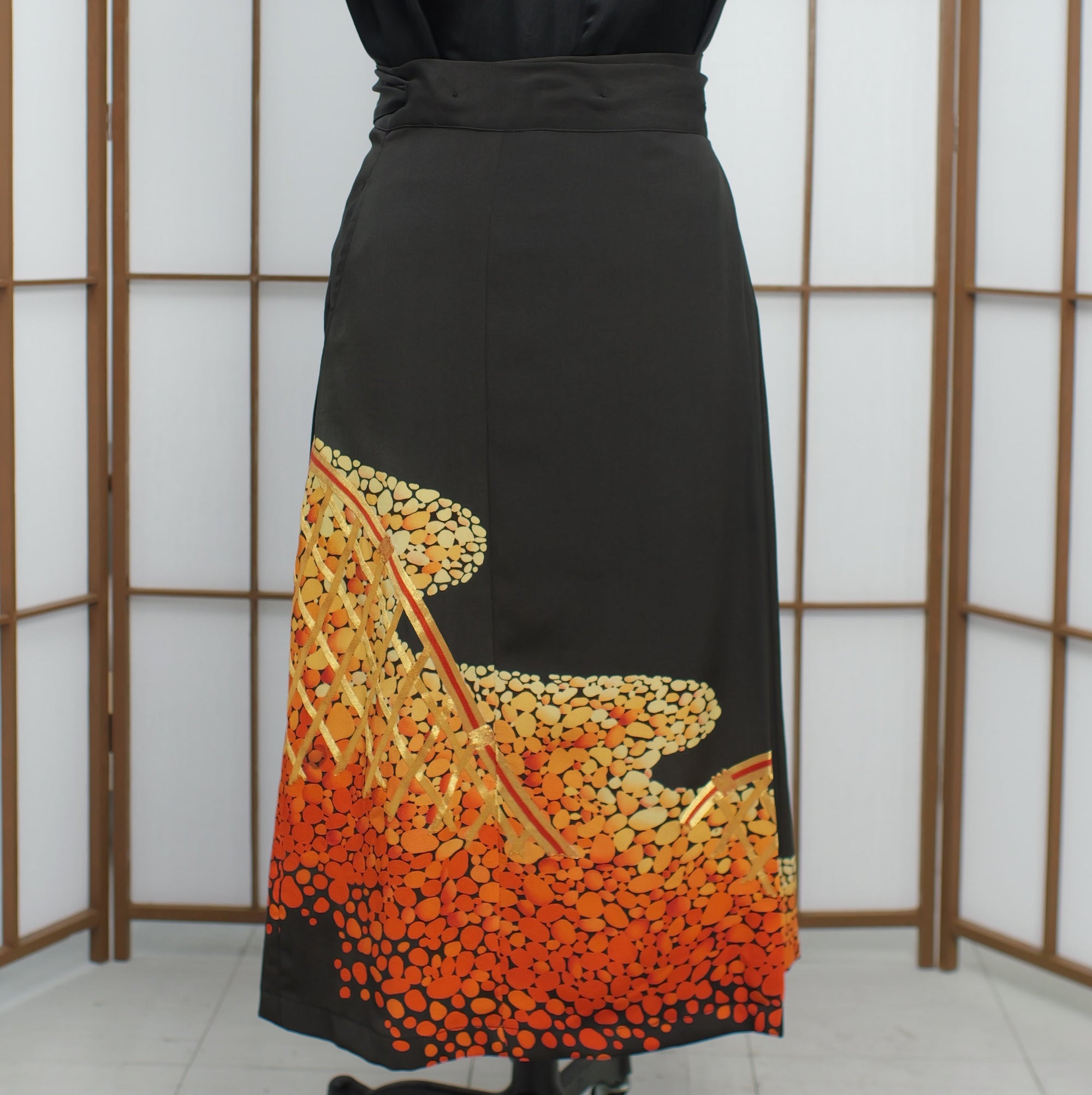 Premium On-hand: Wrap Skirt Black | WS5764 1P