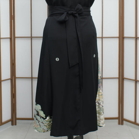 Premium On-hand: Wrap Skirt Black | WS5386 1P