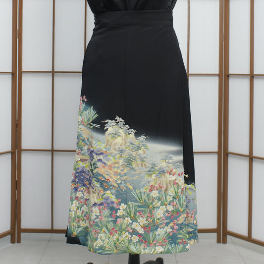 Premium On-hand: Wrap Skirt Black | WS6318 1P