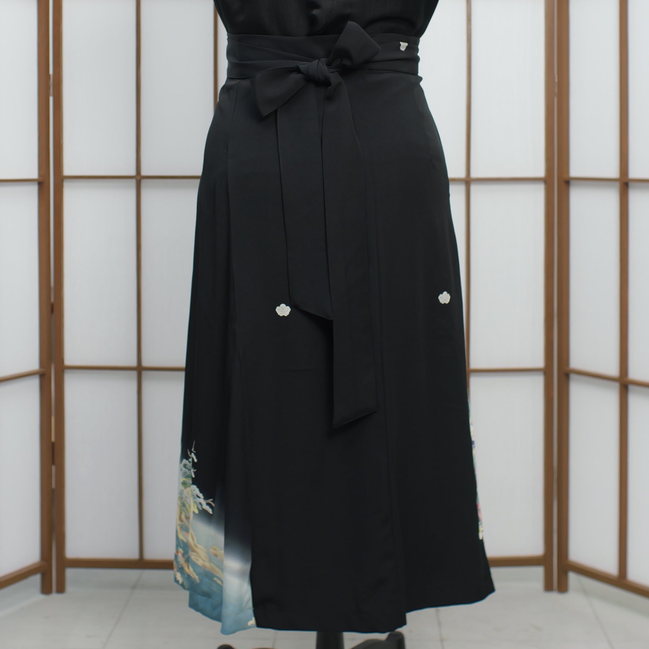 Premium On-hand: Wrap Skirt Black | WS6318 1P