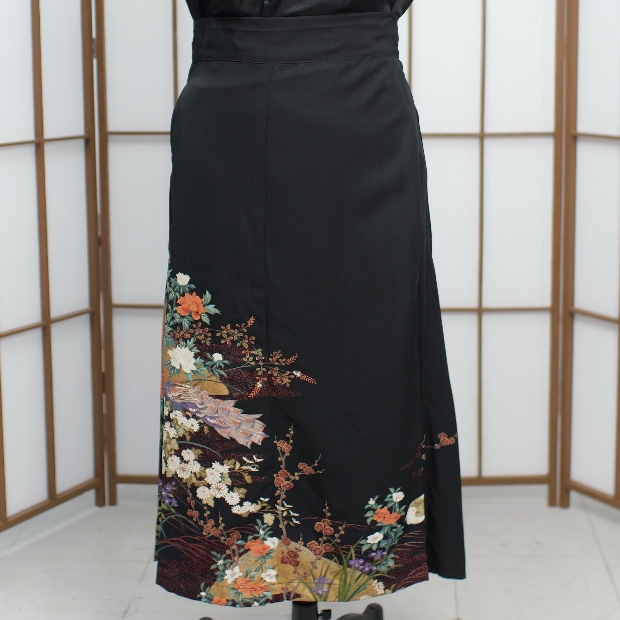 Premium On-hand: Wrap Skirt Black | WS6327 2P