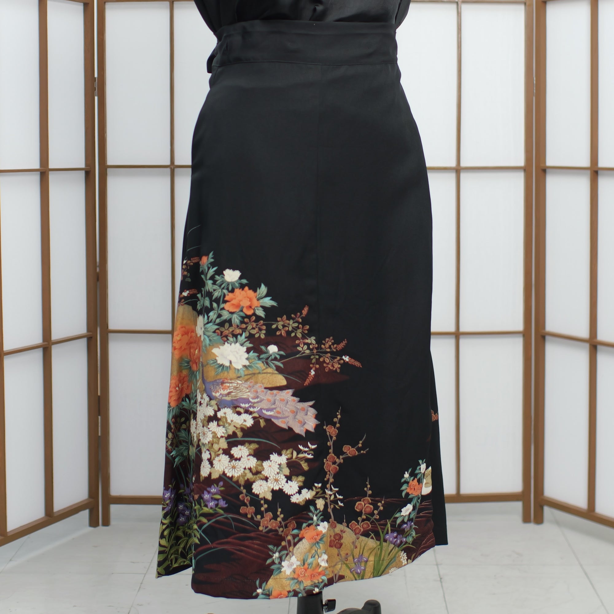 Premium On-hand: Wrap Skirt Black | WS6327 2P