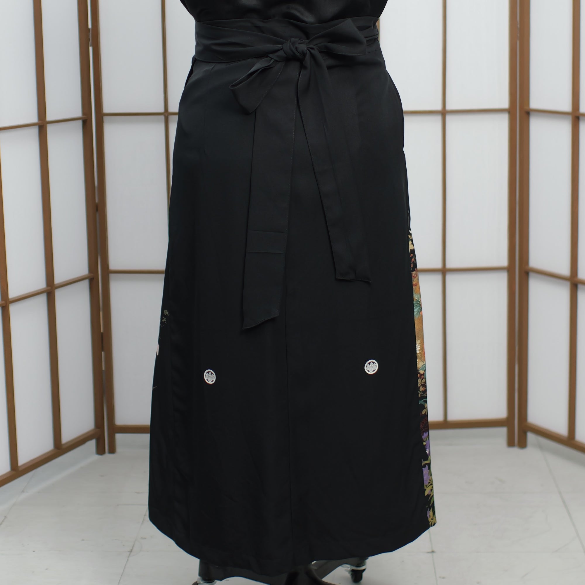 Premium On-hand: Wrap Skirt Black | WS6327 2P