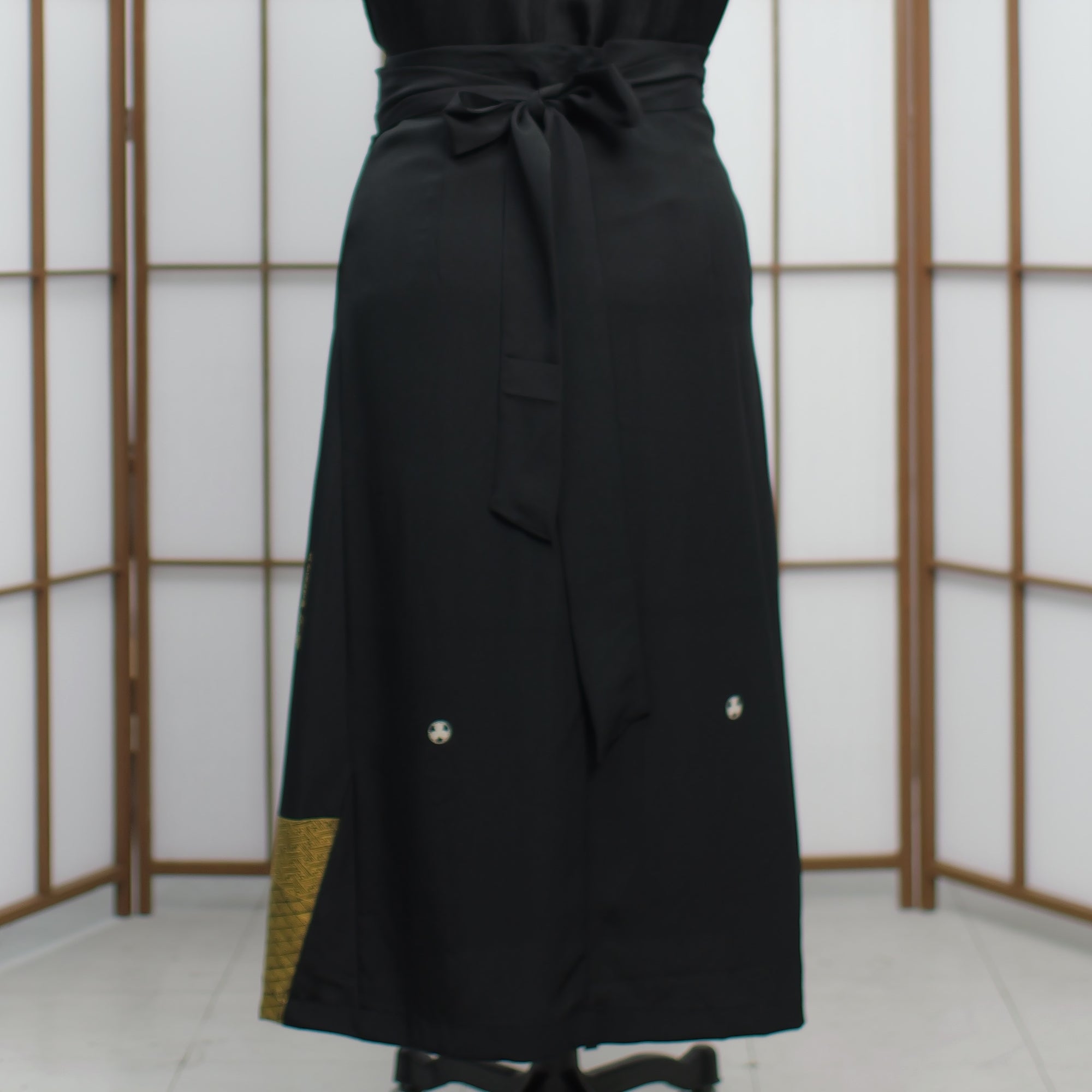 Premium On-hand: Wrap Skirt Black | WS6080 2P
