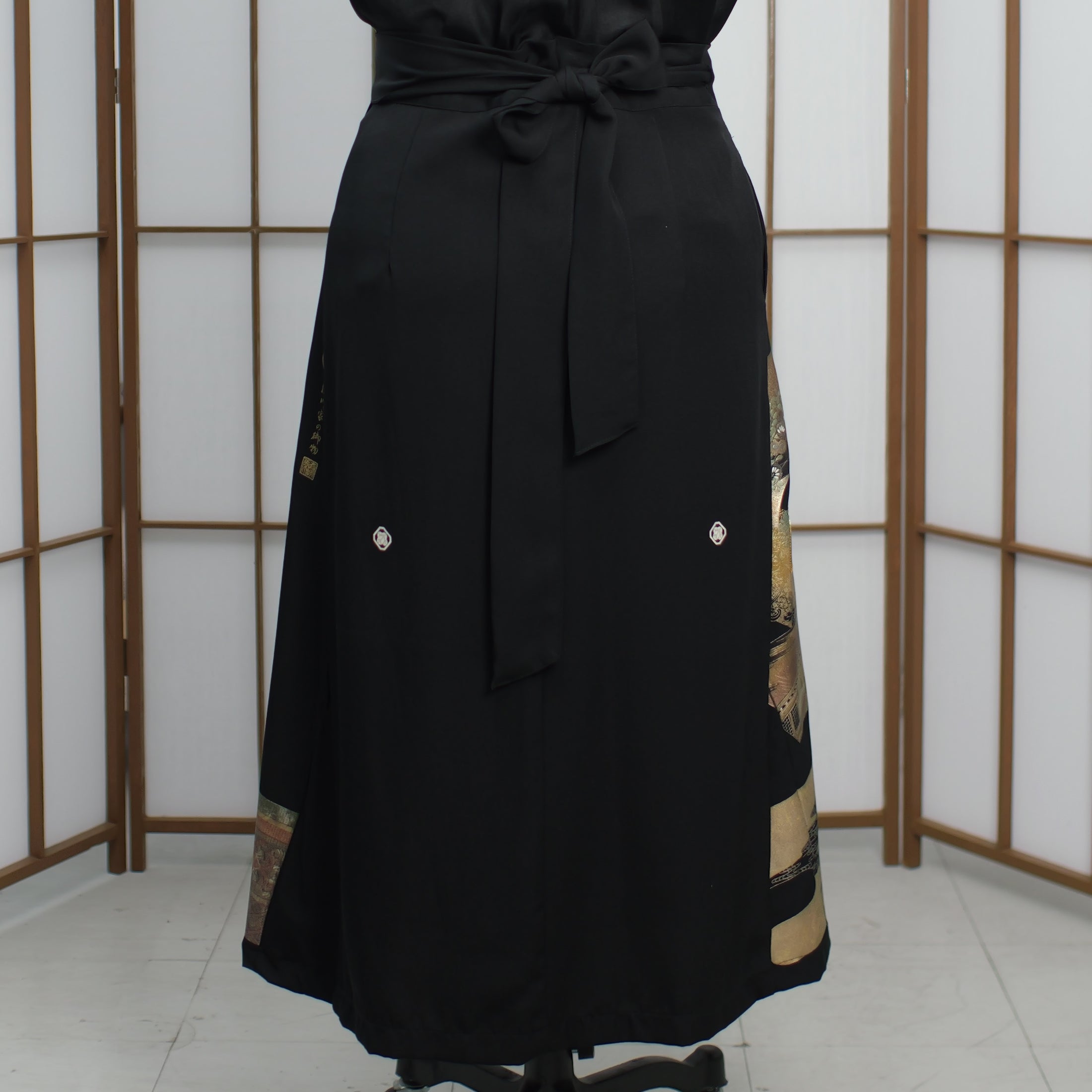 Premium On-hand: Wrap Skirt Black | WS5152 2P