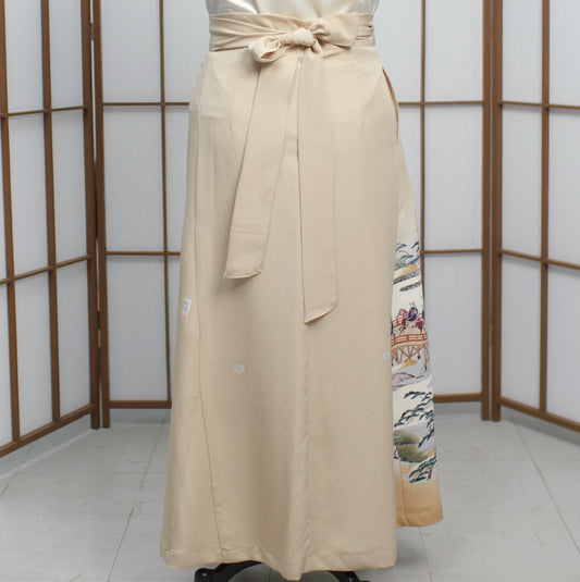 Premium On-hand: Wrap Skirt Cream | WS5378 1T