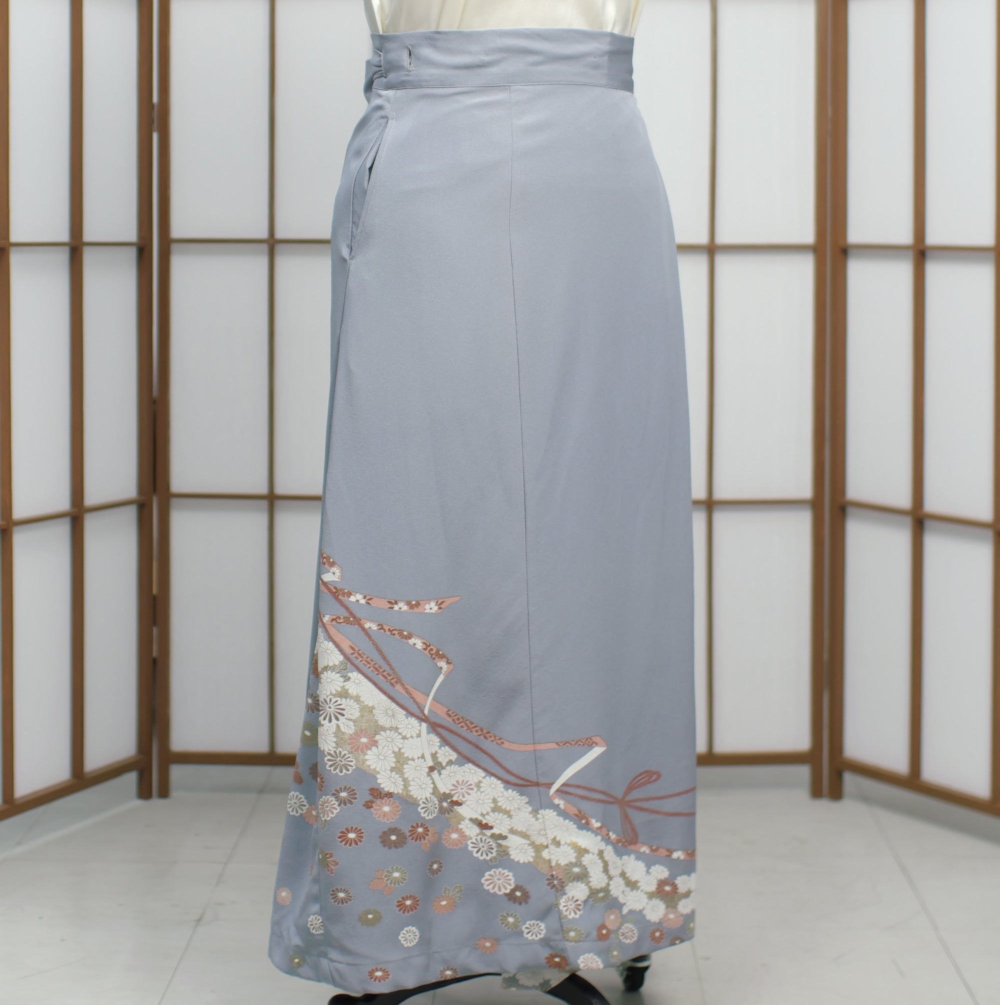 Premium On-hand: Wrap Skirt Blue | WS4704 1T