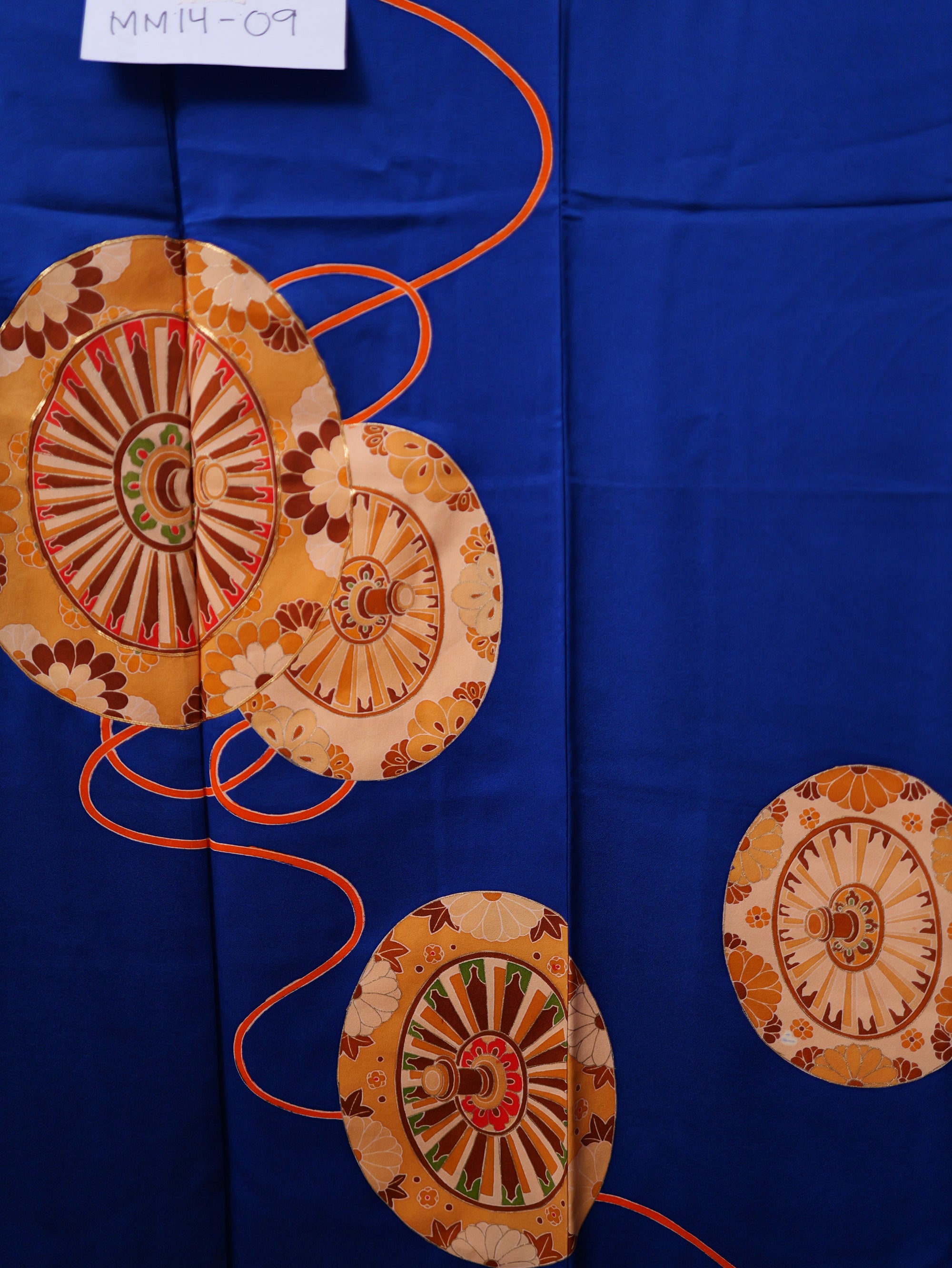 NALB (No Art Left Behind) Fabric: Wheels in Blue MM14-09