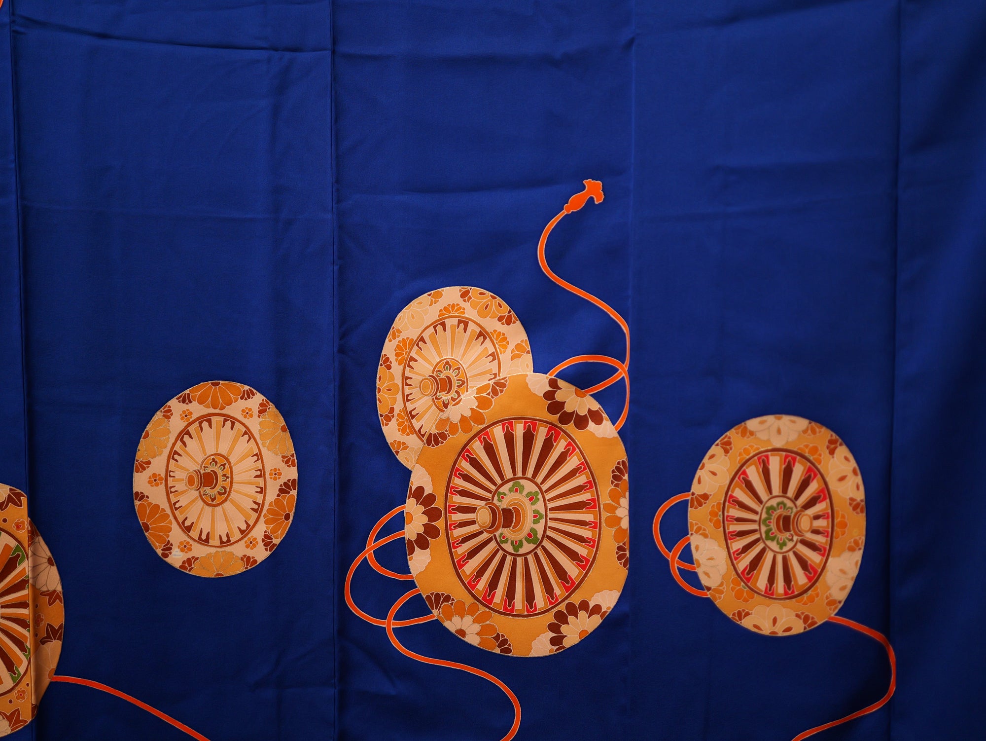 NALB (No Art Left Behind) Fabric: Wheels in Blue MM14-09