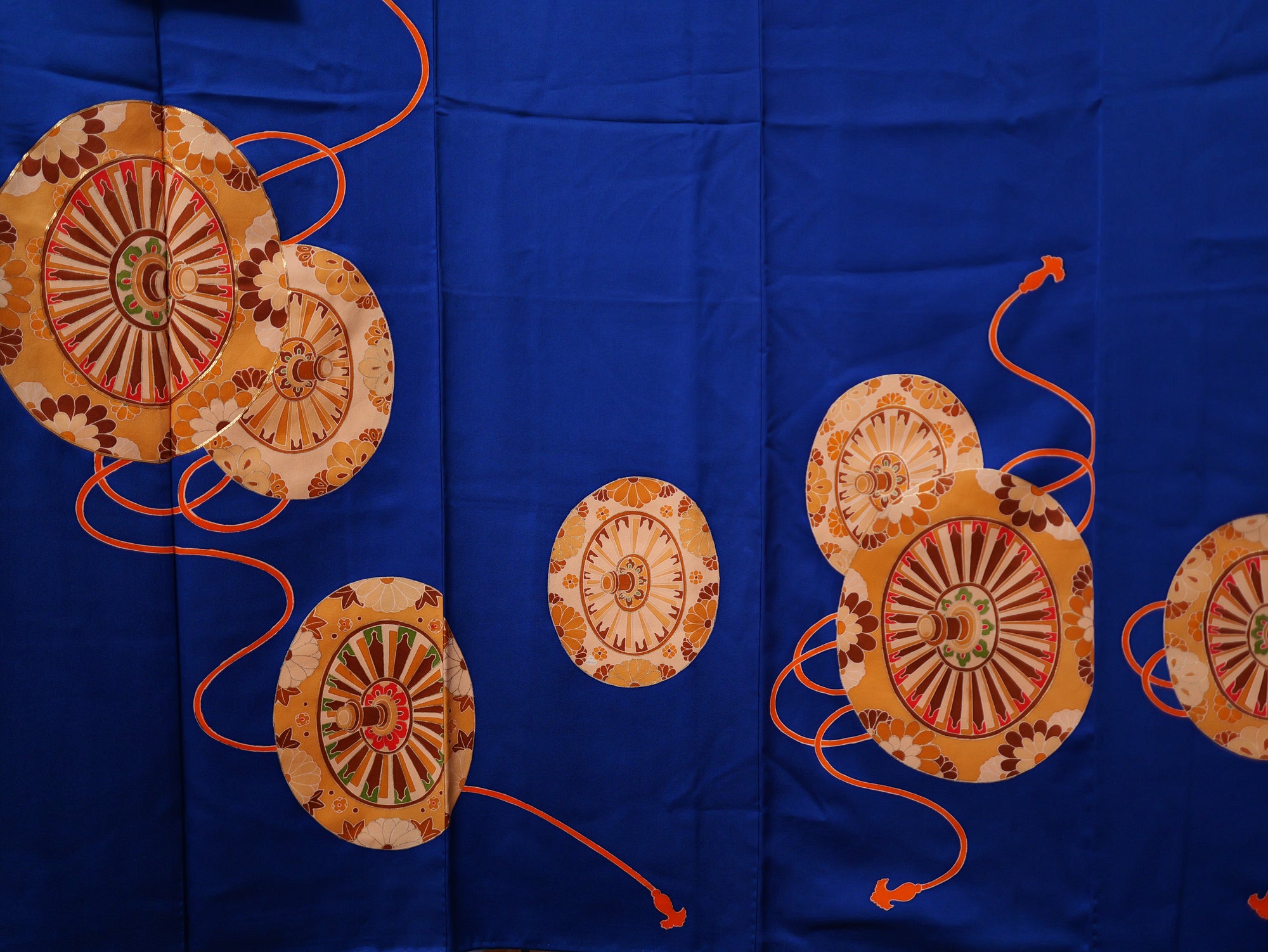 NALB (No Art Left Behind) Fabric: Wheels in Blue MM14-09
