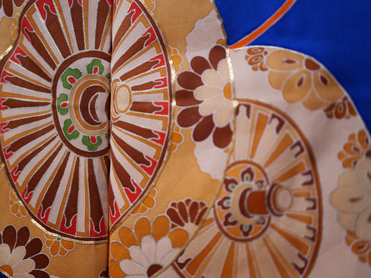 NALB (No Art Left Behind) Fabric: Wheels in Blue MM14-09