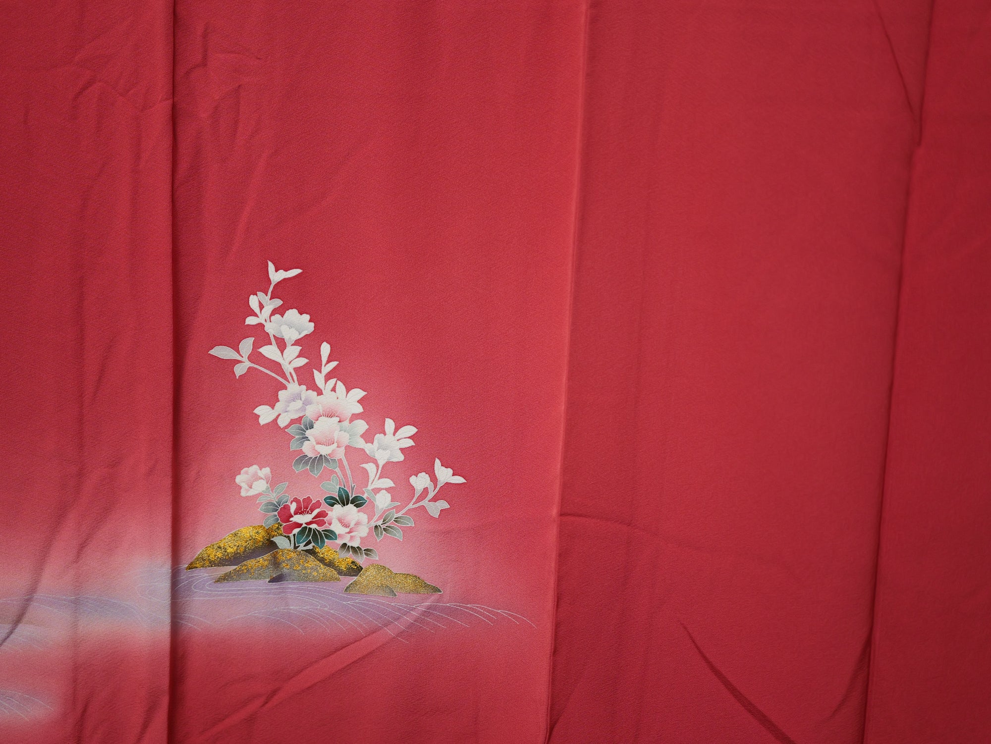 NALB (No Art Left Behind) Fabric: Red Florals MM14-15
