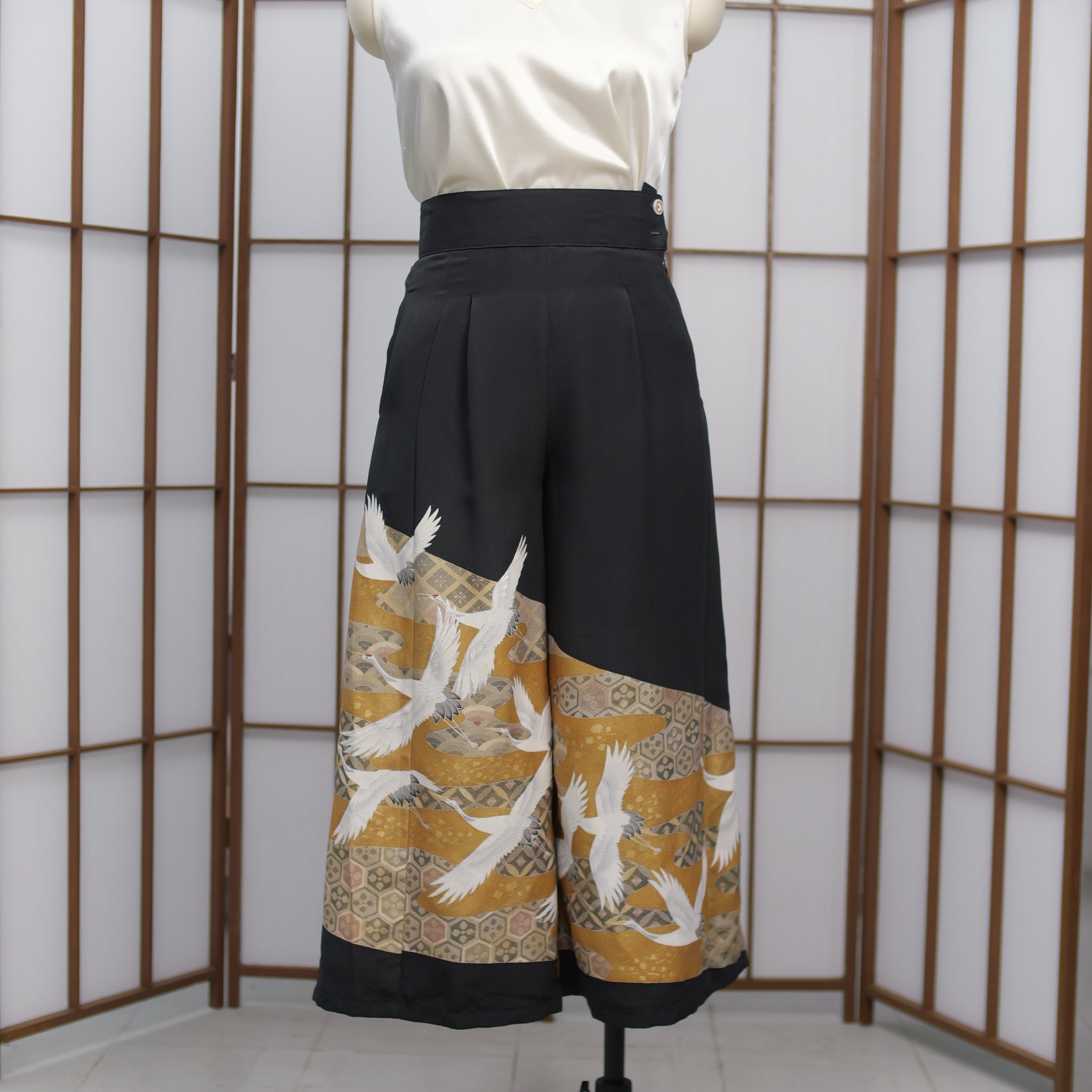 Premium On-hand: Palazzo Pants |  Black PP6017 XLB