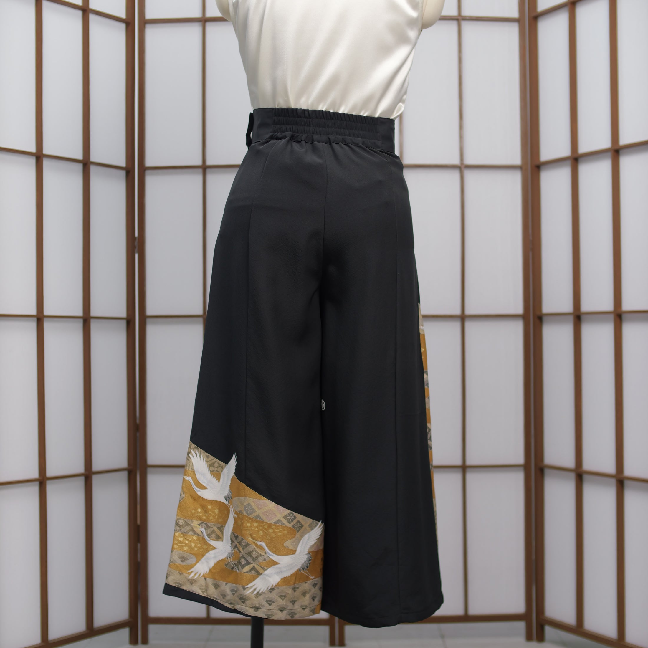 Premium On-hand: Palazzo Pants |  Black PP6017 XLB