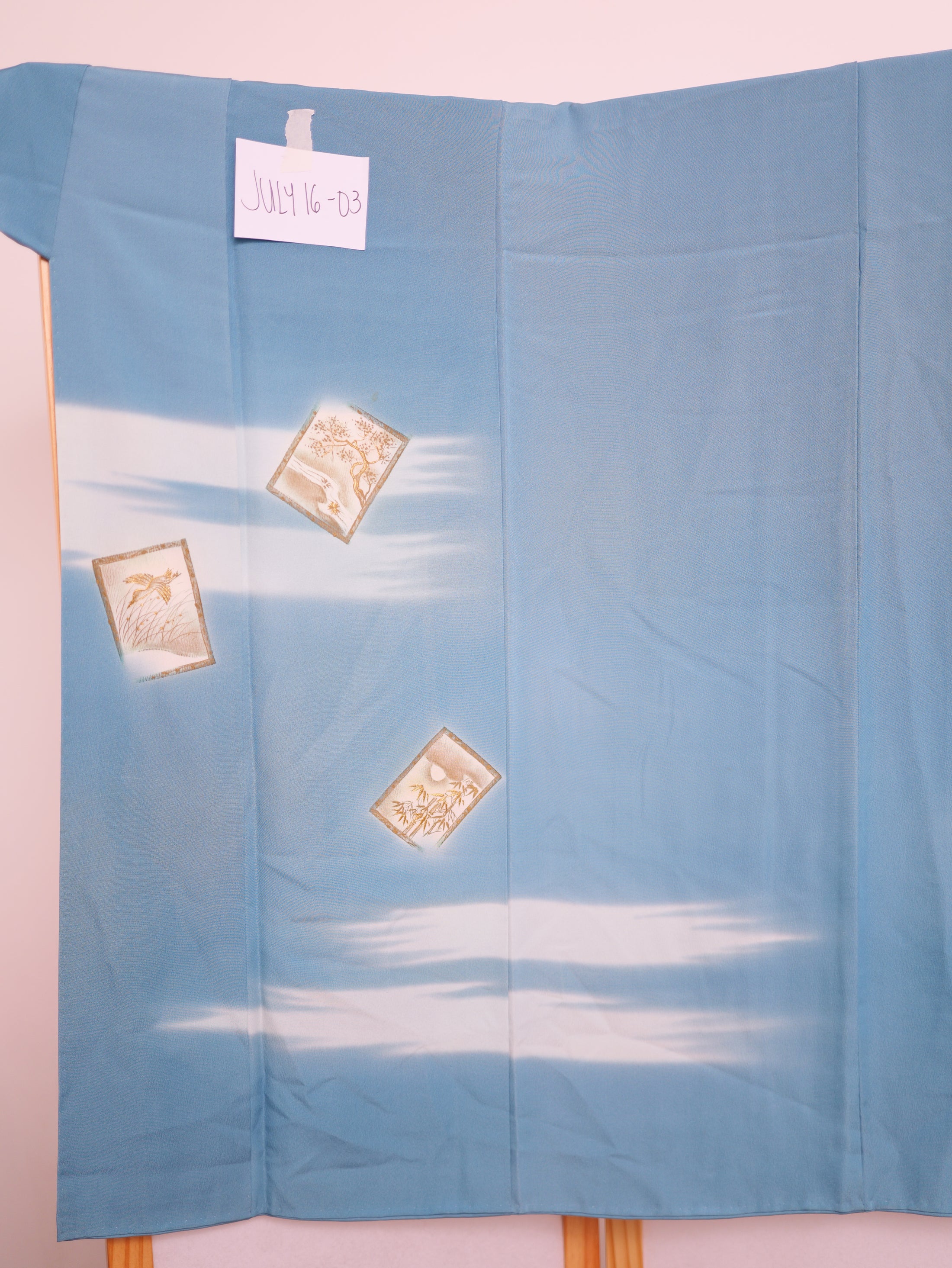 NALB - No Art Left Behind Fabric: July16-03 | Refreshing Blue