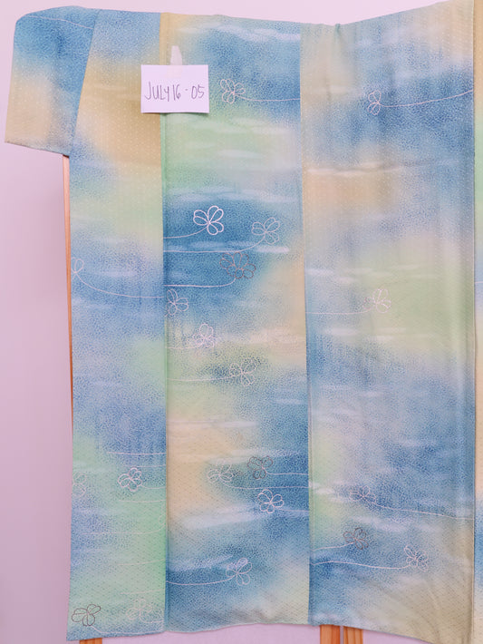 NALB - No Art Left Behind Fabric: July16-05 | Yellow Blue