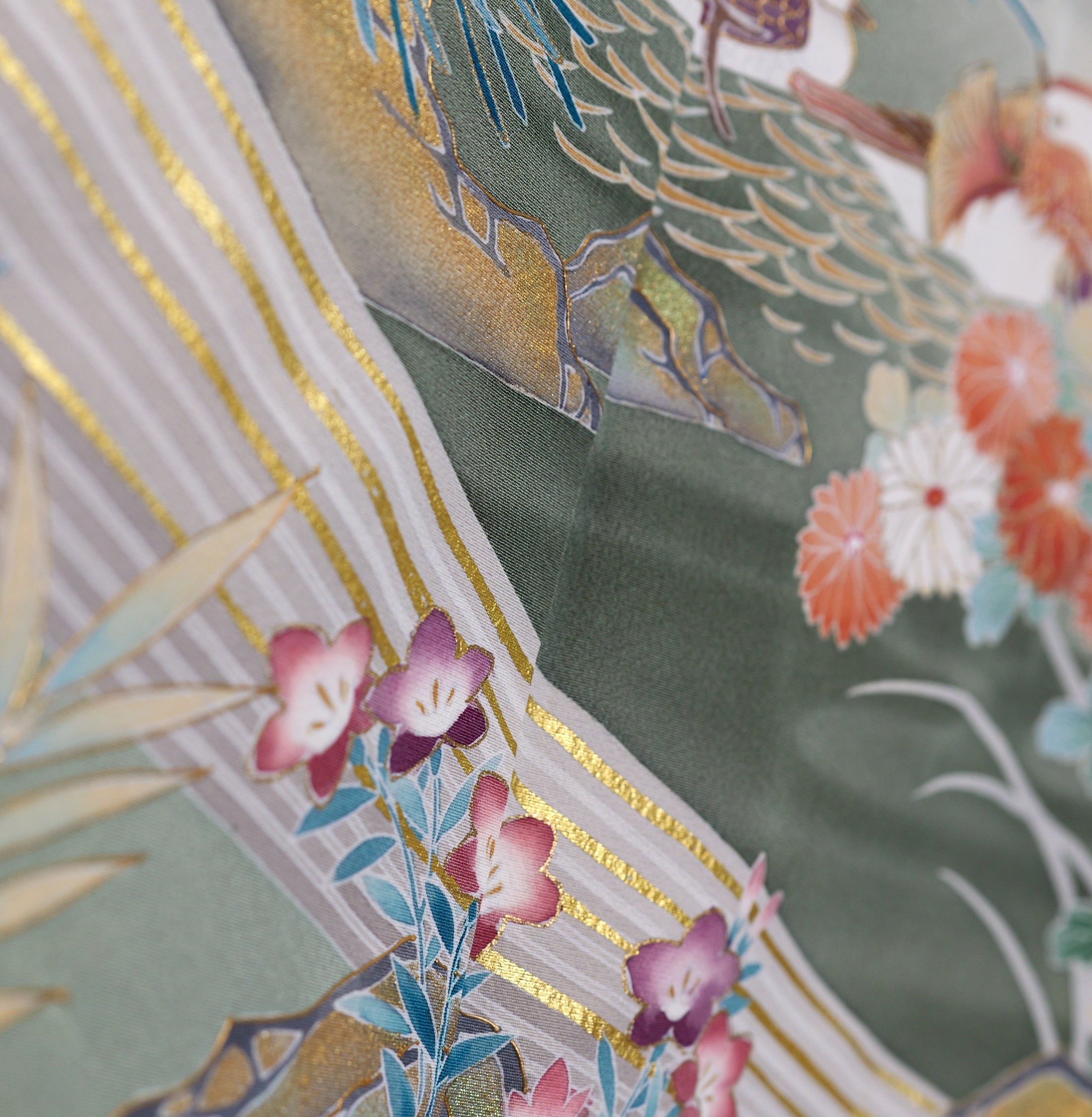 Summer Collection: August12-02 | Light Green and Maya birds