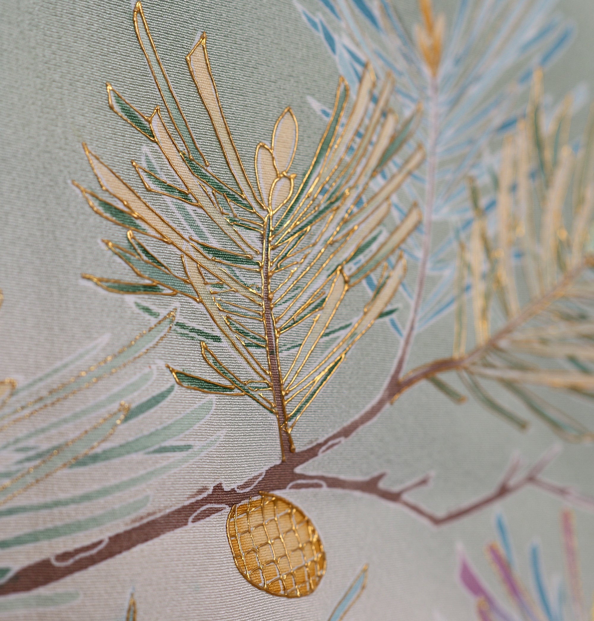 Summer Collection: August12-02 | Light Green and Maya birds