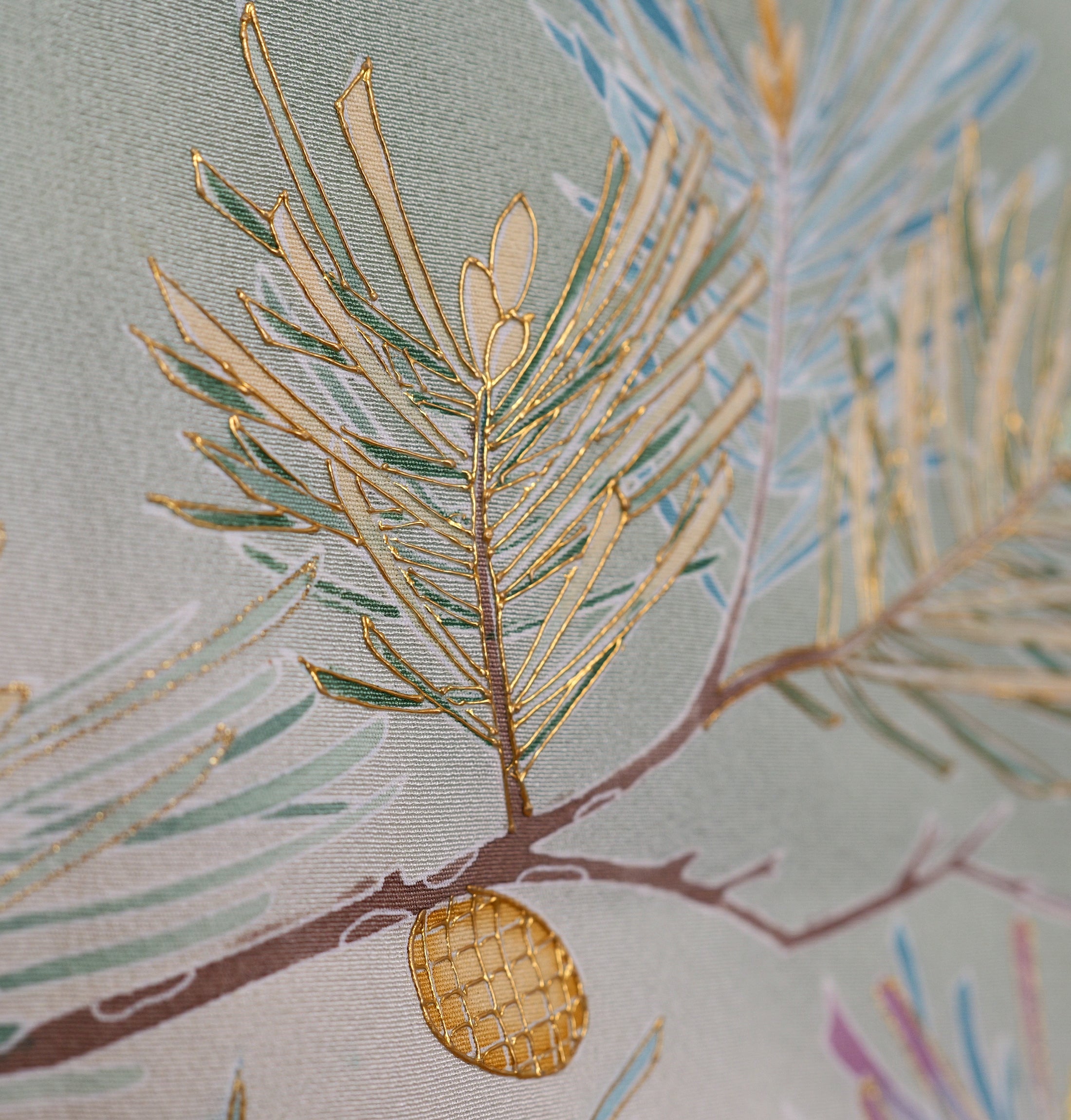 Summer Collection: August12-02 | Light Green and Maya birds