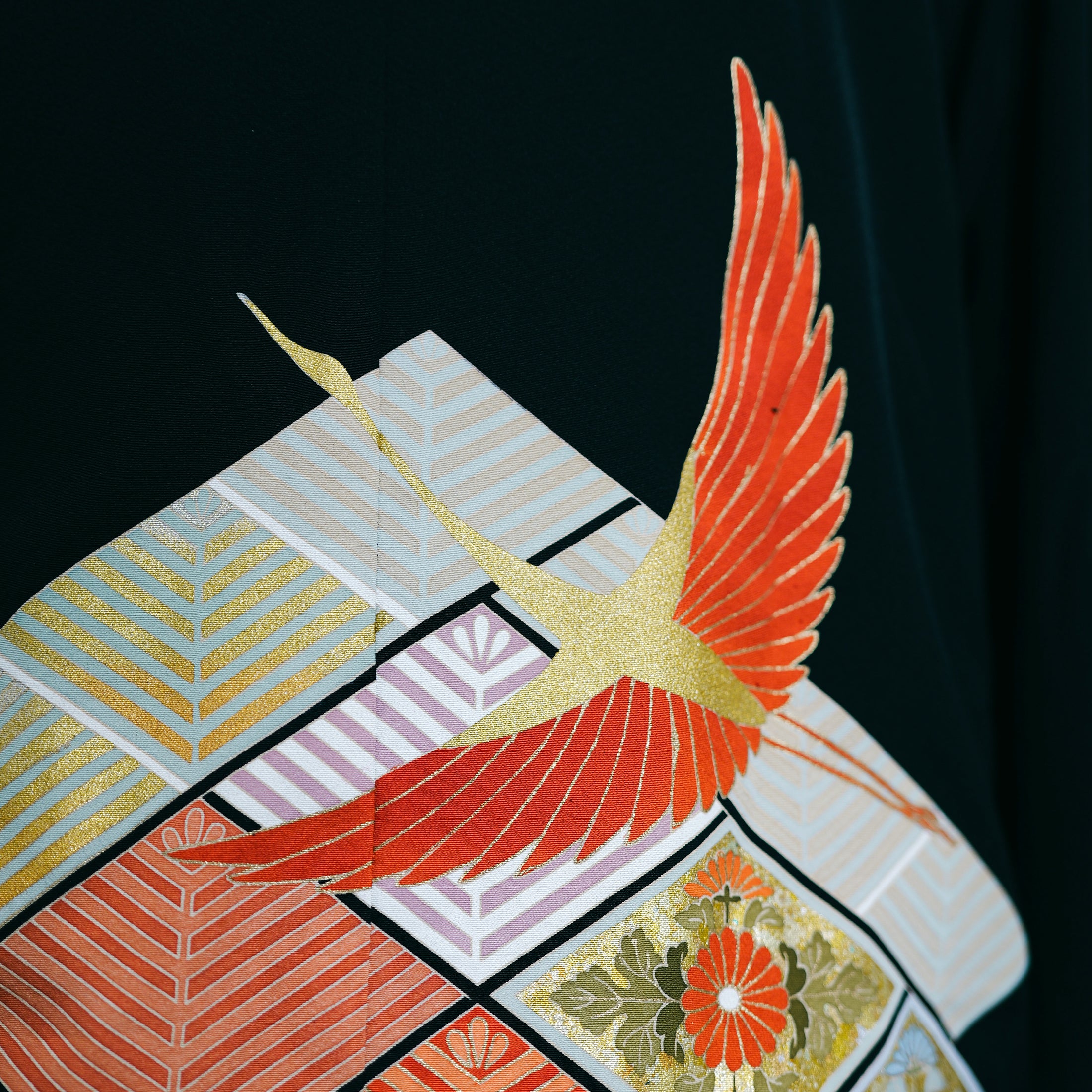 On-hand Hoodie: Hoodie | H4492-one size (with cranes!!)