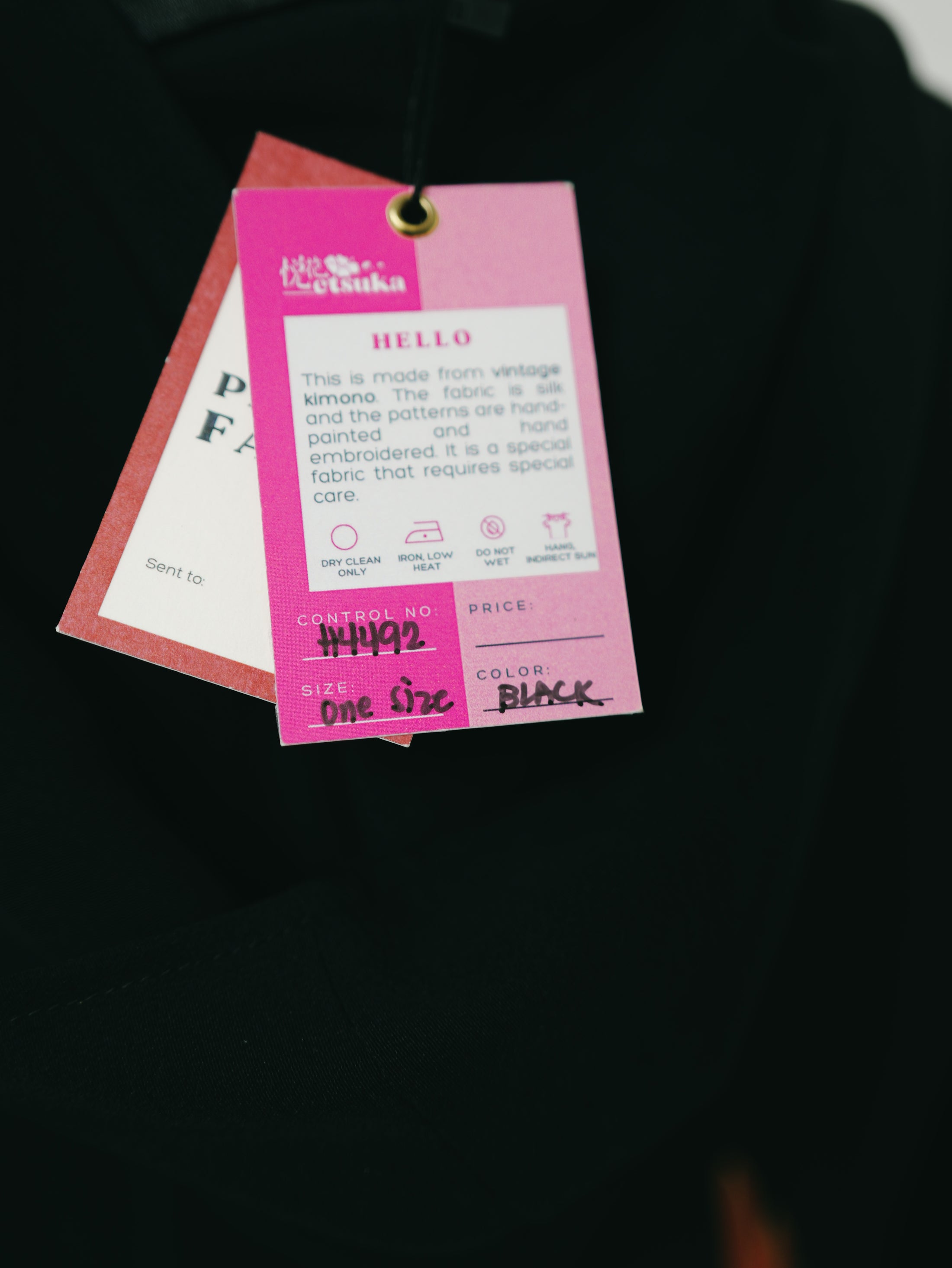 On-hand Hoodie: Hoodie | H4492-one size (with cranes!!)