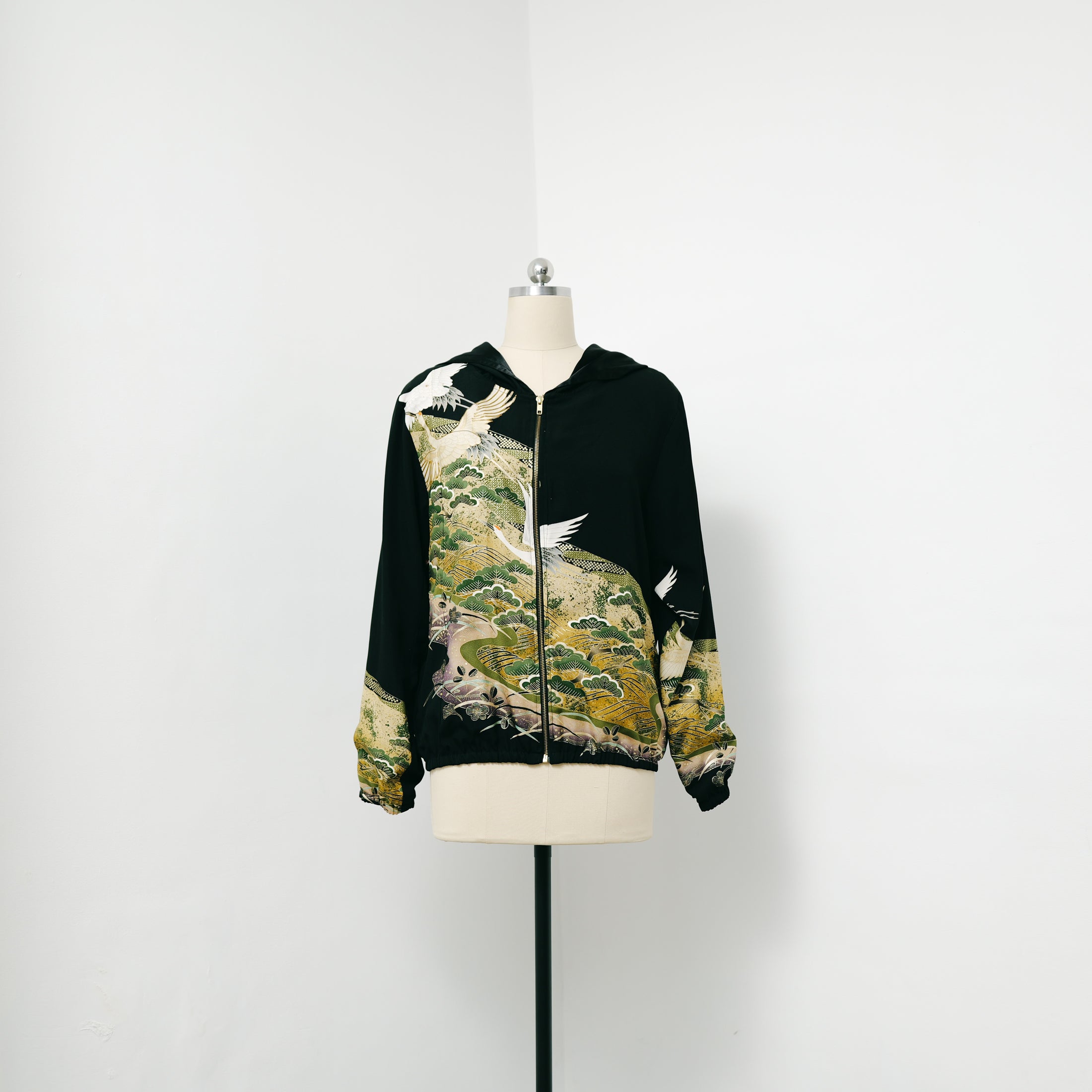 On-hand: Zipped Hoodie | ZH2321-LA | beautiful green zipped hoodie!