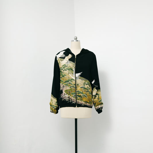 On-hand: Zipped Hoodie | ZH2321-LA | beautiful green zipped hoodie!