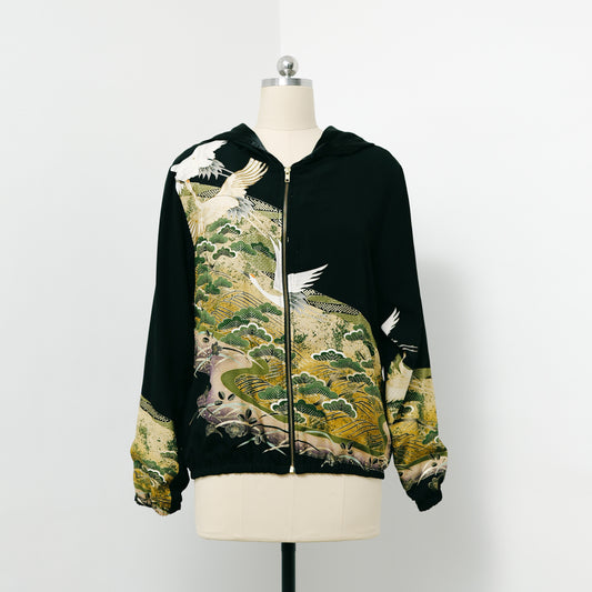 On-hand: Zipped Hoodie | ZH2321-LA | beautiful green zipped hoodie!