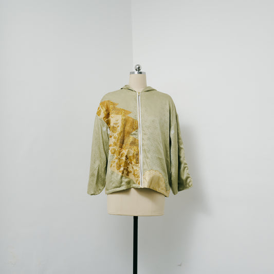 On-hand: Hoodie With Zipper | HWZ4034-one size | The fabric has texture!